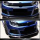 Накладка на передний бампер Lip V1 (для R HB 2010-2013, Карбон) для Volkswagen Golf 6