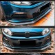 Накладка на передний бампер Lip V2 (для R HB 2010-2013, Карбон) для Volkswagen Golf 6