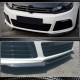 Накладка на передний бампер Lip V3 (R HB 2010-2013, Карбон) для Volkswagen Golf 6