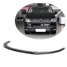 Накладка на передний бампер Lip (для 2015-2019, Карбон) для Volkswagen T6