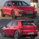 Комплект обвесов Carbon FullSet (для GTI&R EU HB 2019-2024), Карбон) для Volkswagen Golf 8