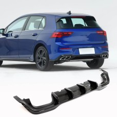 Диффузор заднего бампера (для R HB, Карбон) для Volkswagen Golf 8