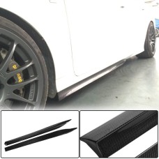 Боковые пороги (для 2011-2015, Карбон) для Lexus GS