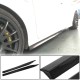 Боковые пороги (для 2011-2015, Карбон) для Lexus GS