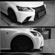 Накладки на передний бампер (для F-Sport 2011-2015, Карбон) для Lexus GS