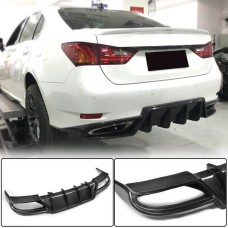 Диффузор заднего бампера (для F-Sport 2011-2015, Карбон) для Lexus GS