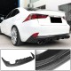 Диффузор заднего бампера V2 (для Base/F-Sport 2013-2016, Карбон) для Lexus IS 2013- гг Диффузор заднего бампера V2 (для Base/F-Sport 2013-2016, Карбон) для Lexus IS 2013- гг
