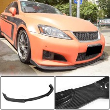 Накладка на передний бампер Lip (для F 2011-2013, Карбон) для Lexus IS