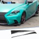 Боковые пороги (для Base/F-Sport 2013-2020, Карбон) для Lexus IS 2013- гг