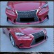 Накладки на передний бампер Flap (для F-Sport 2013-2016, Карбон) для Lexus IS 2013- гг