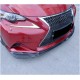 Накладка на передний бампер Lip (для F-Sport 2013-2016, Карбон) для Lexus IS 2013- гг