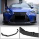 Накладка на передний бампер Lip (для Base/F-Sport 2016-2020, Карбон) для Lexus IS 2013- гг