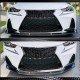 Накладка на передний бампер Lip (для Base/F-Sport 2016-2020, Карбон) для Lexus IS 2013- гг