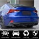Диффузор заднего бампера (для Base/F-Sport 2016-2020, Карбон) для Lexus IS 2013- гг Диффузор заднего бампера (для Base/F-Sport 2016-2020, Карбон) для Lexus IS 2013- гг
