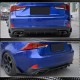 Накладки на задний бампер (для Base/F-Sport 2016-2020, Карбон) для Lexus IS 2013- гг