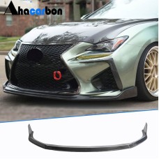 Накладка на передний Lip (для RC F 2014-2018, Карбон) для Lexus RC 200t 2014- гг