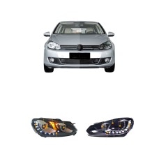Передні фари LED DRL (2 шт) для Volkswagen Golf 6