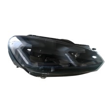 Передні фари Golf 7 Style Black (2 шт) для Volkswagen Golf 6
