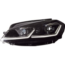 Передні фари Silver Style 2017-2025 (, 2 шт) для Volkswagen Golf 7/E-Golf