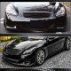 Накладка на передний бампер Lip (для G37 Coupe 2009-2013, Карбон) для Infiniti G25/G35/37 (V36/CV36)