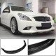 Накладка на передний бампер Lip (для G37 SD 2009-2013, Карбон) для Infiniti G25/G35/37 (V36/CV36)