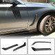Накладки на передние крылья (для Q50 Base/Sport 2014-2020, Карбон) для Infiniti Q50/Q60