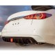 Диффузор заднего бампера V1 (для Q50 Base/Sport 2018-2023, Карбон) для Infiniti Q50/Q60