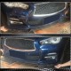 Накладка на передний бампер Lip V2 (для Q50 Base 2014-2017, Карбон) для Infiniti Q50/Q60