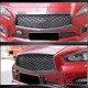 Обвод решетки радиатора (для Q50 Base/Sport 2014-2017, Карбон) для Infiniti Q50/Q60