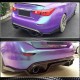 Диффузор заднего бампера V3 (для Q50 Base/Sport 2014-2017, Карбон) для Infiniti Q50/Q60