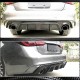 Диффузор заднего бампера V3 (для Q50 Base/Sport 2018-2023, Карбон) для Infiniti Q50/Q60