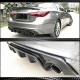 Диффузор заднего бампера V4 (для Q50 Base/Sport 2018-2023, Карбон) для Infiniti Q50/Q60
