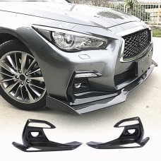 Накладки на противотуманки (для Q50 Sport 2018-2022, Карбон) для Infiniti Q50/Q60