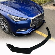Накладка на передний бампер Lip V2 (для Q60 2016-2022, Карбон) для Infiniti Q50/Q60