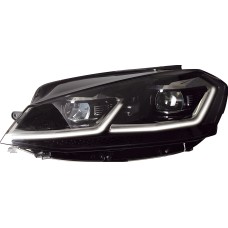 Передні фари Silver (2017-2020, 2 шт) для Volkswagen Golf 7/E-Golf
