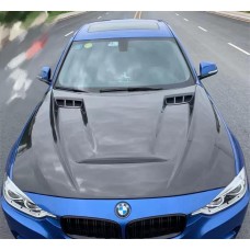 Капот V3 (Карбон) для BMW 4 серия F-32 2012-2020 гг