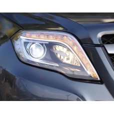 Передні фари FullLed V-1 (2012-2015, 2 шт) для Mercedes GLK сlass X204