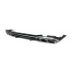 Задний диффузор с насадками Silver (для AMG/AMG-Line Дизайн E63 2020-2024) для Mercedes E-сlass W213