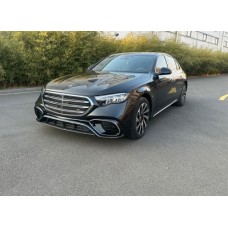 Передній бампер в стилі W223 AMG-Line для Mercedes E-сlass W214 2023- рр