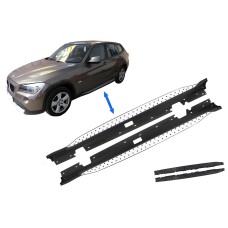 Оригінальні пороги (2 шт, алюміній) для BMW X1 E-84 2009-2015рр