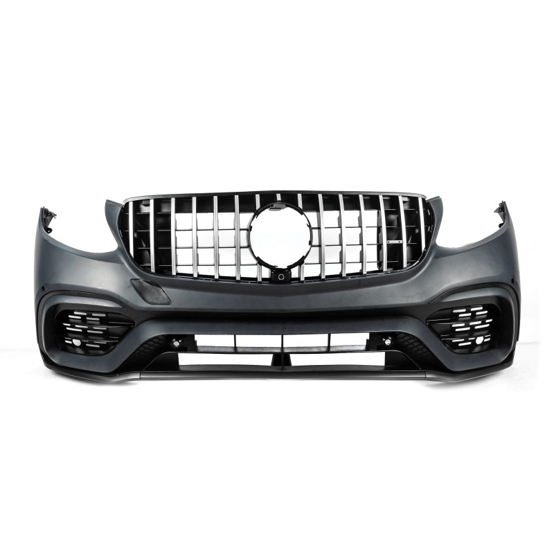 Передний бампер 2015-2019 (GLC63 AMG) для Mercedes GLC X253