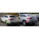 Задний диффузор с насадками Silver (дизайн GLE63) для Mercedes GLE coupe C292 2015-2019 гг