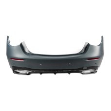 Задний бампер с диффузором AMG-Line для Mercedes S-сlass W223