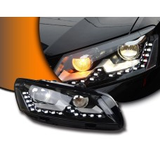 Передні фари (USA, 2 шт) для Volkswagen Passat B7 2012-2015 рр