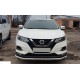 Передняя защита ST008 (2017-2021, нерж) для Nissan Qashqai