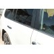 Молдинг скла (6 шт, нерж) Carmos - Турецька сталь для Toyota Land Cruiser 200