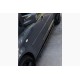 Боковые пороги Performance (черные) для Volkswagen Caddy 2010-2015 гг