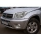 Накладки на фари (2 шт., пласт) 2003-2006 для Toyota Rav 4 рр Накладки на фари (2 шт., пласт) 2003-2006 для Toyota Rav 4 рр
