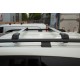 Перемычки на рейлинги без ключа Flybar (2 шт) Черный для Toyota Land Cruiser 200