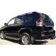 Задние уголки AK003 (2 шт., нержавейка) для Toyota Land Cruiser Prado 120 2002-2009 гг